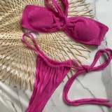 PH08 Terry Cloth European and American Women's Sexy Swimsuit One-Piece Two-Piece Bikini 2022 Fashionable Sexy Slimming Effect