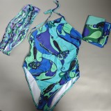 New one-piece and two-piece bikini European and American sexy swimwear bikini women swimwear