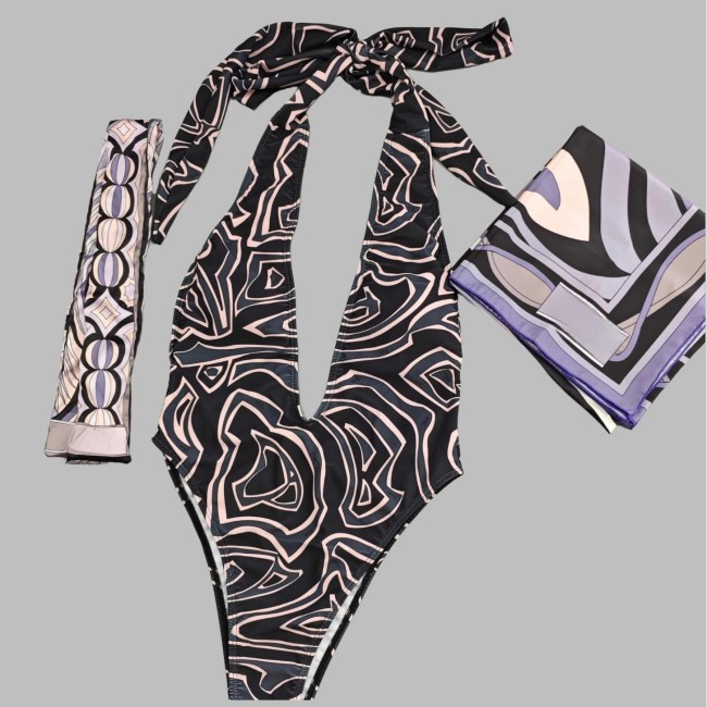 European and American sexy bikini swimwear thong swimsuit