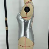 Silver-plated bikini sexy swimsuit made of special fabric bikini thong swimwear swimsuit