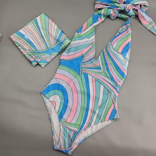 New one-piece and two-piece bikini European and American sexy swimwear