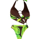 New European and American style women's swimsuits: one-piece and two-piece bikinis