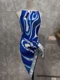New one-piece and two-piece bikini European and American sexy swimwear bikini women swimwear