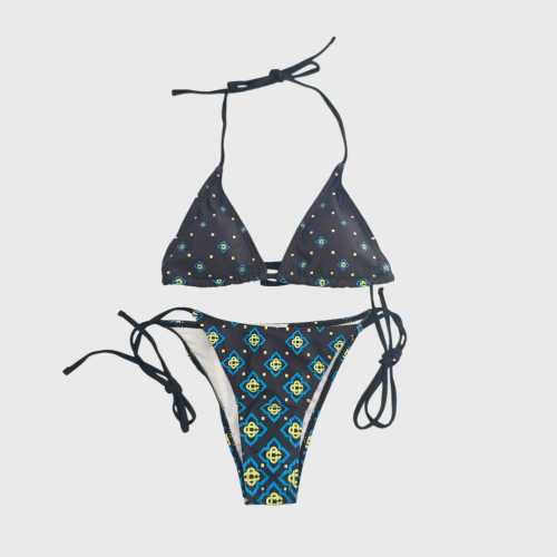 CB14 New One-Piece and Two-Piece Bikini European and American Sexy Swimwear for Women