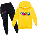 Boys Girls Sweatsuit Among US 2 Pieces Cotton Hoodie and Sweatpants Suit