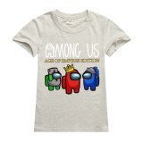 Among US Kids Short Sleeve 100% Cotton T-shirt
