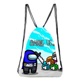 Among US Drawstring Bag Unisex Daily Bag