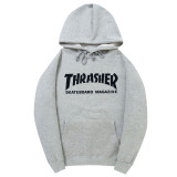 Trasher Fashion Flame Print Adults Youth Unisex Hoodie Pullover Sweatshirt
