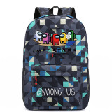 Among US Galaxy Backpack Students Unisex Backpack Bookbag