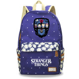 Stranger Things Polular Casual School Book Bag Students Backpack