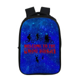 Stranger Things Fashion Casual 3-D Print School Book Bag Students Backpack