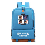 Stranger Things School Book Bag Big Capacity Rucksack Travel Bag