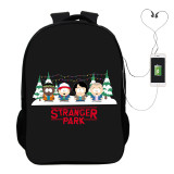 Stranger Things Popular Cross Shoulder Bag School Book Bag Students Backpack