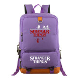Stranger Things School Book Bag Computer Backpack Big Capacity Rucksack Travel Bag