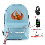 Billie Eilish Fashion Cross Shoulder Bag Youth Adults Day Bag