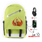 Billie Eilish Backpack  Travel Bag Students School Bag