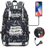 Stranger Things Fashion Casual School Book Bag Big Capacity Rucksack Travel Bag