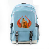 Billie Eilish Students Backpack School Book Bag Big Capacity Rucksack Travel Bag