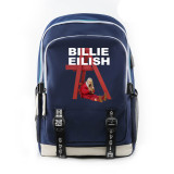 Billie Eilish Fashion Students Backpack School Book Bag Big Capacity Rucksack Travel Bag