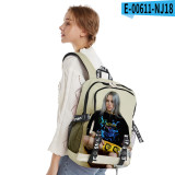 Billie Eilish Trendy Cross Shoulder Bag Youth Adults Day Bag Travel Bag