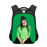 Billie Eilish Trendy Backpack Travel Bag Students School Bag