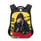 Billie Eilish Trendy Backpack Travel Bag Students School Bag