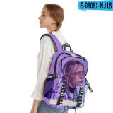 Billie Eilish Trendy Cross Shoulder Bag Youth Adults Day Bag Travel Bag