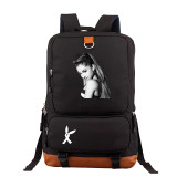 Ariana Grande School Book Bag Big Capacity Rucksack Travel Bag