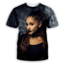 Ariana Grande Fashion Loose T-shirt Short Sleeves Men T-shirt