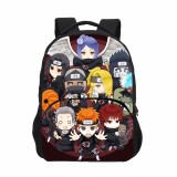 Anime Naruto 3-D Backpack School Backpack Students Backpacks Bookbag