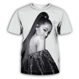 Ariana Grande Fashion Loose T-shirt Short Sleeves Men T-shirt