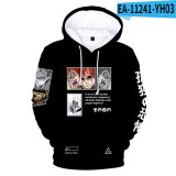 Anime Naruto Adults Youth Hoodie Casual Trendy Pullover Sweatshirt Hooded Tops