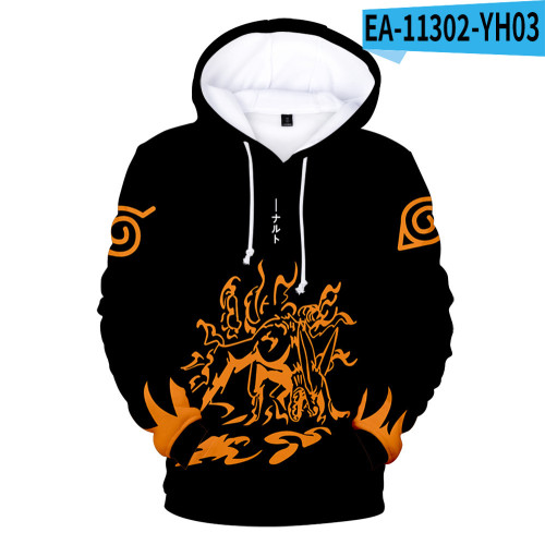 Anime Naruto Adults Youth Fall Outfit Popular Unisex Hoodie Casual Long Sleeve Hooded Sweatshirt