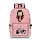Demon Slayer Youth Girls Boys School Backpack Comfort Students Bookbag Travel Backpack