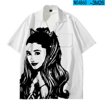 Ariana Grande Fashion Summer Casual Short Sleeve Unisex Shirt