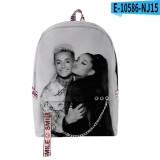 Ariana Grande 3-D Print Backpack Students Backpack Youth Adults Day Bag