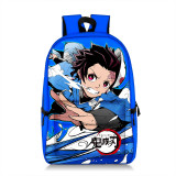 Demon Slayer Youth Girls Boys School Backpack Comfort Students Bookbag Travel Backpack