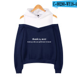 Ariana Grande Casual Fashion Long Sleeves Hoodie Sweatshirt Unisex Hoodie