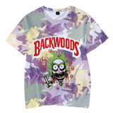 Backwoods Fashion Summer Short Sleeves Casual T-shirt Unisex T-shirt