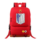Anime Attack On Titan Students Backpack Big Capacity Lightweigt Travel Backpack Compuert Backpack