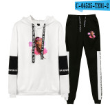 Ariana Grande Sweatshirt and Jogger Pants 2 Pieces Set Unisex Sweatsuit