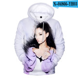 Ariana Grande 3-D Print Long Sleeves Unisex Hoodie