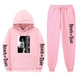Anime Attack On Titan Fall Winter Sweatsuit Unisex Youth Casual Hoodie and Sweatpants 2 pieces Set