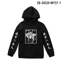 Anime Attack On Titan Kids Hoodie Long Sleeve Winter Fall Casual Pullover Sweatshirt