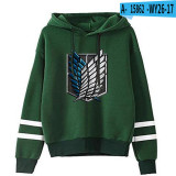 Anime Attack On Titan Hoodie Youth Adults Trendy Sweatshirt Wings Of Freedom Print Street Style Tops