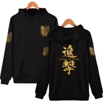 Anime Attack On Titan Hoodie Youth Adults Pu了lover Long Sleeve Sweatshirt For Fall Winter