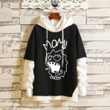 Lil Peep Hoodie Trendy Fake-two-piece Casual Oversize Hooded Sweatshirt Long Sleeve Hip Hop Street Outfit