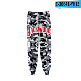 2021 Backwoods 3-D Fashion Casual Sweatpants Unisex Pants
