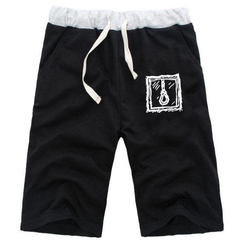 Lil Peep Cotton Shorts Summer Shorts Beach Shorts With Adjustable Drawstring