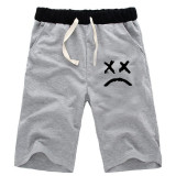 Lil Peep Cotton Shorts Summer Shorts Beach Shorts With Adjustable Drawstring